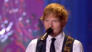 Ed Sheeran live at the Victorias Secret Fashion Show