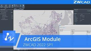 ArcGIS Module  ZWCAD 2022 SP1