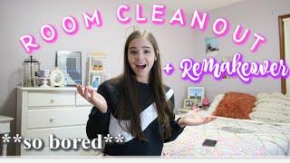 room remakeover & clean-out spring cleaning *Im bored*