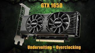 Gtx 1650 - Overclocking 2050MHz Gpu 2300Mhz Vmem + Undervolting