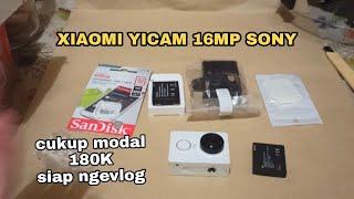 Xiaomi Yi cam 16MP Cuman modal 180K sudah siap ngeVLOG #review #motovlog