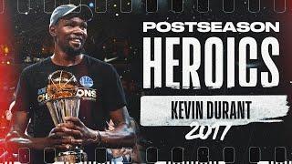 Kevin Durants BEST Moments From His 2017 Postseason Run  #PostseasonHeroics