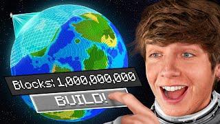 1 vs 1 Billion Block Build in Minecraft