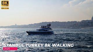 Istanbul TURKEY 8K Walking Tour