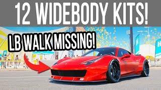 Forza Horizon 4 -12 WIDEBODY KITS that went Missing