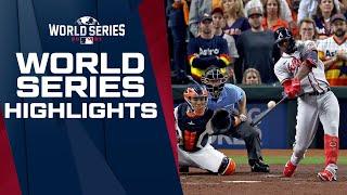 Full World Series Game Highlights Braves vs. Astros show down in 2021 Fall Classic