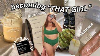 becoming THAT GIRL from a FAT GIRL *5am PRODUCTIVE morning routine*