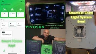 SMARTEST GROW LIGHT YET  VIVOSUN Smart Grow System Unboxing GrowHub AeroZesh Fan & AeroLight