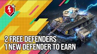 Get 2 Defender Tanks for Free and Earn the Brand New TSL-7 Defender