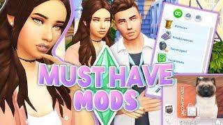 MY MUST HAVE MODS  The Sims 4  + ALL THE LINKS