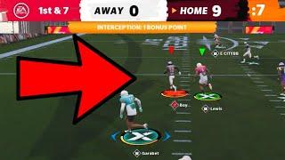 Making UNBELIEVABLE CATCHES In Online 3v3 Games Madden 21 The Yard Gameplay