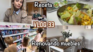 RENOVANDO MUEBLES🪑 RECETA ENSALADA “CHINA”Unos días con nosotros️