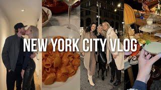 NYC VLOG being social couples massage carbone shopping exploring + more 