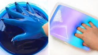 12 Hour Oddly Satisfying Slime ASMR No Music Videos - Relaxing Slime 2023