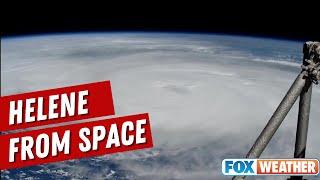 Hurricane Helene As Seen From The International Space Station