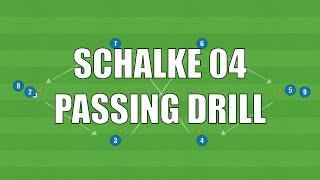 Schalke 04 Passing Drill  FootballSoccer