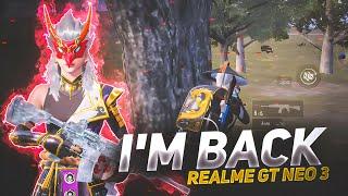 IM BACK REALME GT NEO 3 SMOOTH 60FPS PUBG  BGMI TEST 2024 