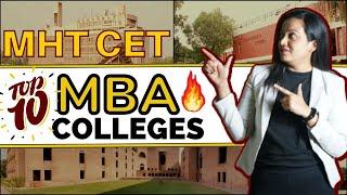 Top 10 MBA College Through MAH CET 2023  Fees  Placement  Maharashtra CET 2023