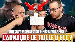 LARNAQUE DE TAILLE    Elite Creature Collectibles  Mosquito In Amber Jurassic Park