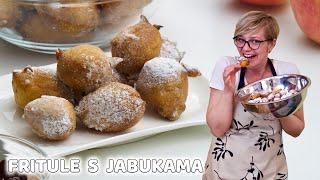 Odličan recept za brze FRITULE S JABUKAMA - Super sočne • ReciPeci Sandre Gašparić