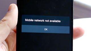 How To FIX Mobile Network Not Available On Android 2022