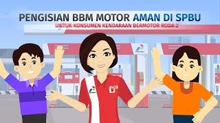 Tips Aman pengisian BBM Motor di SPBU#mypertamina #bbmsubsidi #pertalite #kebakaran