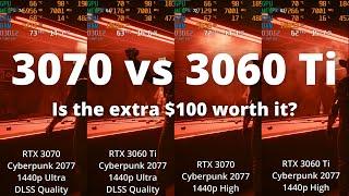 RTX 3070 vs RTX 3060 Ti The Ultimate Comparison