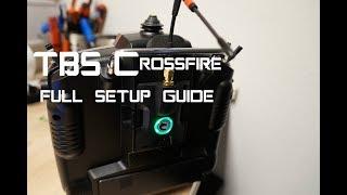 TBS Crossfire Full setup guide Taranis - correct antenna placement