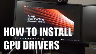 How to Install or Upgrade Radeon Drivers