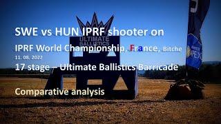 IPRF World Championship Stage 17th Robert Purvins SWE vs Sándor Béres HUN - comparative analysis