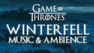 Game of Thrones Music & Ambience  Winterfell Snowfall at Dusk