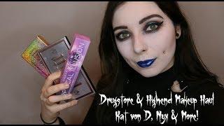 Drugstore & High End Makeup Haul  Kat Von D Nyx & More