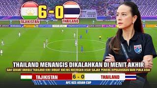 GAK SEKUAT DAHULU - THAILAND MENANGIS DIKALAHKAN DIMENIT AKHIR 6-0 TANPA BELAS KASIHAN