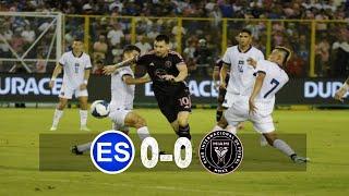 El Salvador vs. Inter Miami 0-0FULL GAME -1.19.2024- AmistosoFriendly