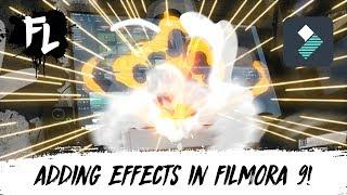 Adding Effects in Filmora9  Film Learnin