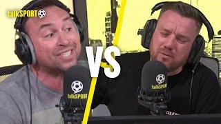 HEATED DEBATE  Jamie OHara IN DISBELIEF At Jason Cundy In CLASH On Gareth Southgate At Man Utd 