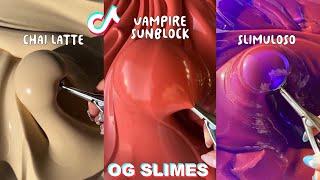 Satisfying OG SLIMES TikTok Videos Compilation 2024  ASMR