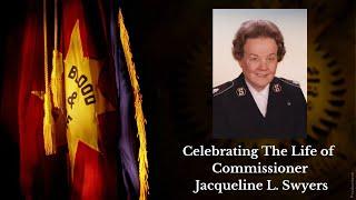 Celebration of Life Service Commissioner Jacqueline Swyers