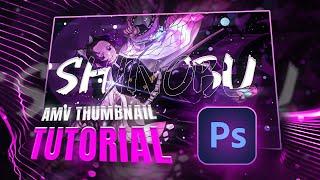 How to make AMV THUMBNAIL in Photoshop in 2023 Tutorial