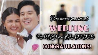 JUST NOW The Most Awaited WEDDING of JANINE Gutierrez and PAULO Avelino