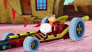 Weight Gain - Dick Muttley Penelope Peter and the Twosome Wacky Races 2017 S01E02