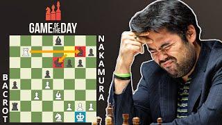 Hikaru Nakamura Blitzes Bacrots Back Rank  PRO Chess League 2020