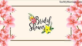Bridal Shower Invitation Video Brides Party Bride Wedding Shower Bridalshower Invitation Template