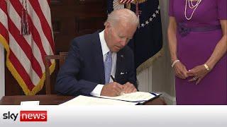President Biden signs new gun control legislation