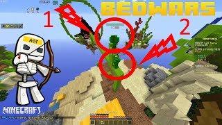 2 KİŞİYİ YOLDAN ATTIM  MİNECRAFT BEDWARS