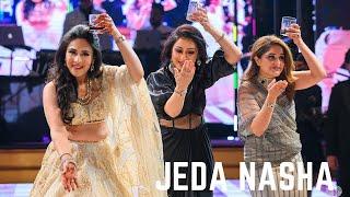 Jeda Nasha All Girls Dance Performance Wedding Choreography Bolly Garage