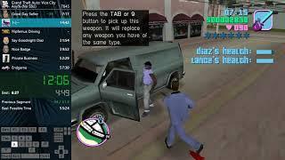 GTA Vice City speedrun Any% No SSU international version in 5424