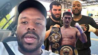 PEOPLE QUIT... - ARTUR BETERBIEV FORMER SPAR PARTNER STEVE GEFFRARD DESCRIBES POWER DMITRY BIVOL