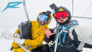 POWDER DAY at REVELSTOKE lap w Lucas Catania