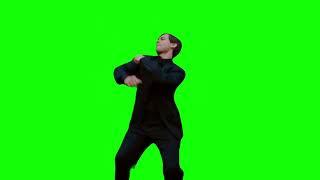 TOBEY DANCING GREEN SCREEN. Тоби Магуайр на зеленом фоне. ФУТАЖ №21